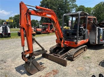 thomas mini excavators for sale|THOMAS Excavators Auction Results .